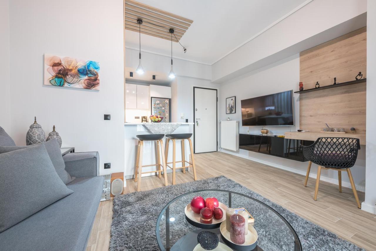 Comfy And Modern Apartment Athens Luaran gambar